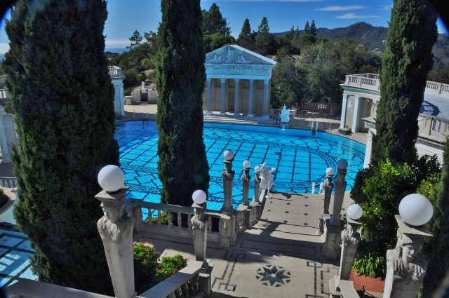 Neptune Pool outdoor Hearst Castle